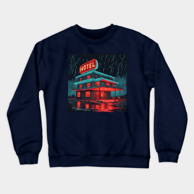 The Hotel Crewneck Sweatshirt by Lyvershop